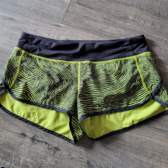 Lululemon Speed Short 8 SW 2016 Seawheeze Blacked Out/Black - Picture 5 of 10